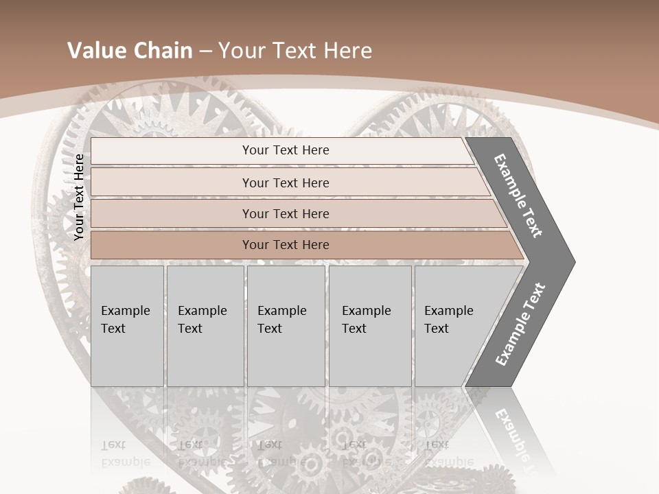 Engineering Machine Wheel PowerPoint Template