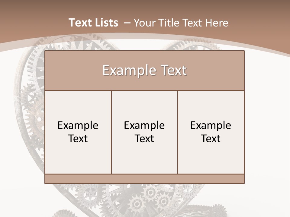 Engineering Machine Wheel PowerPoint Template