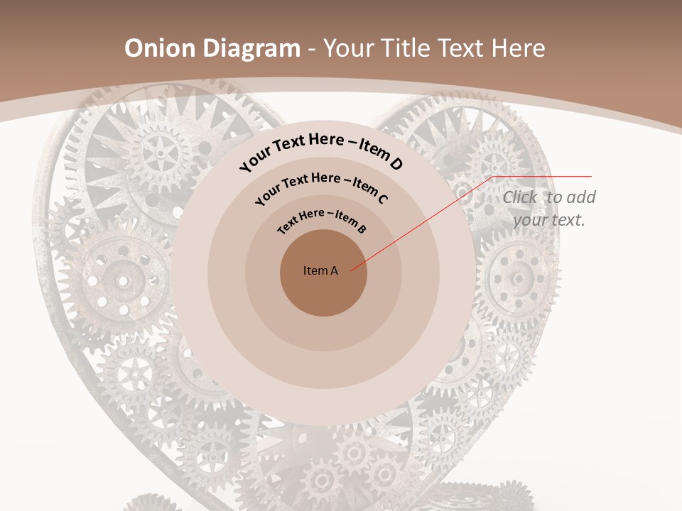 Engineering Machine Wheel PowerPoint Template