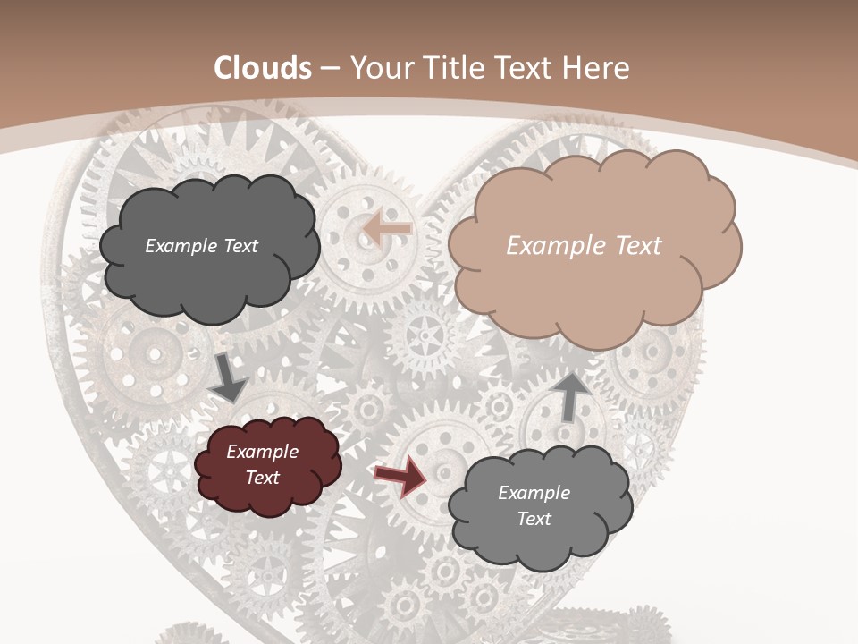 Engineering Machine Wheel PowerPoint Template