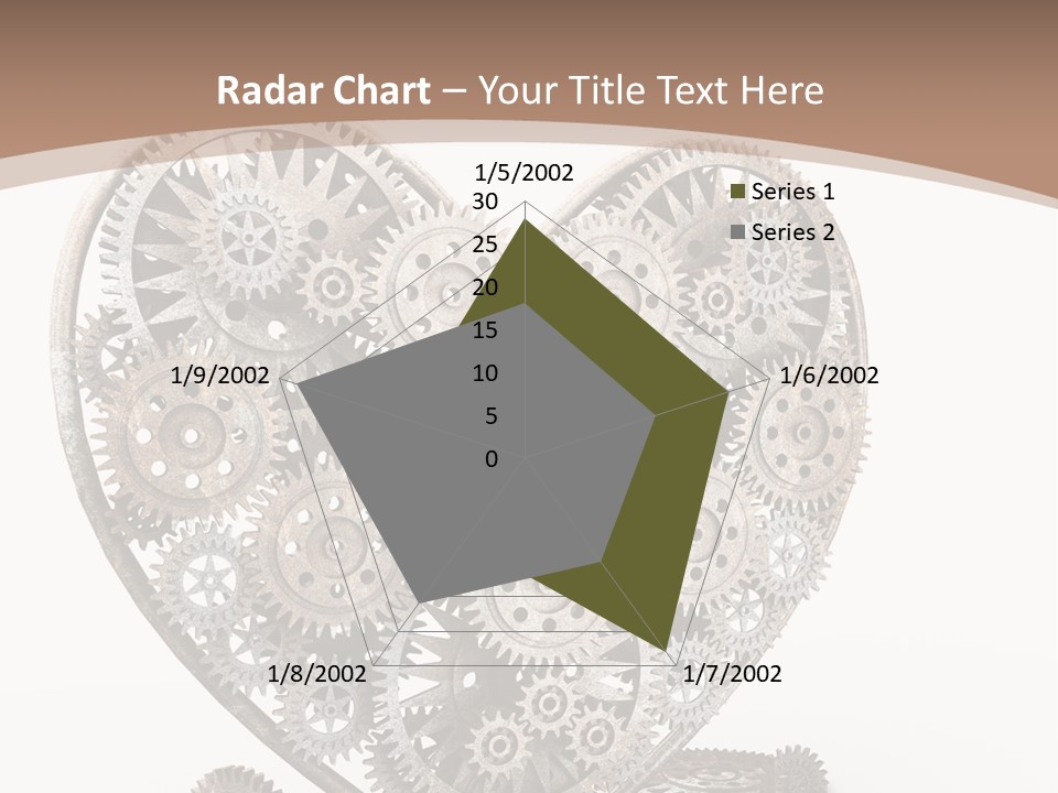 Engineering Machine Wheel PowerPoint Template