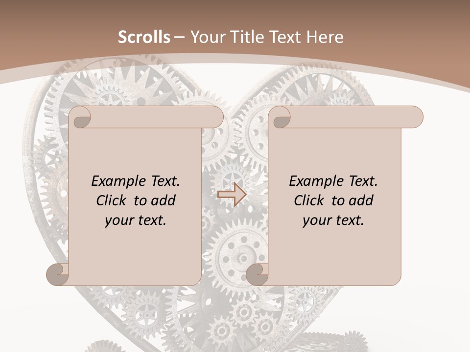 Engineering Machine Wheel PowerPoint Template