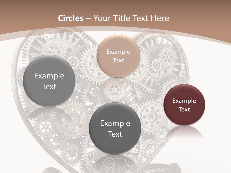 Engineering Machine Wheel PowerPoint Template