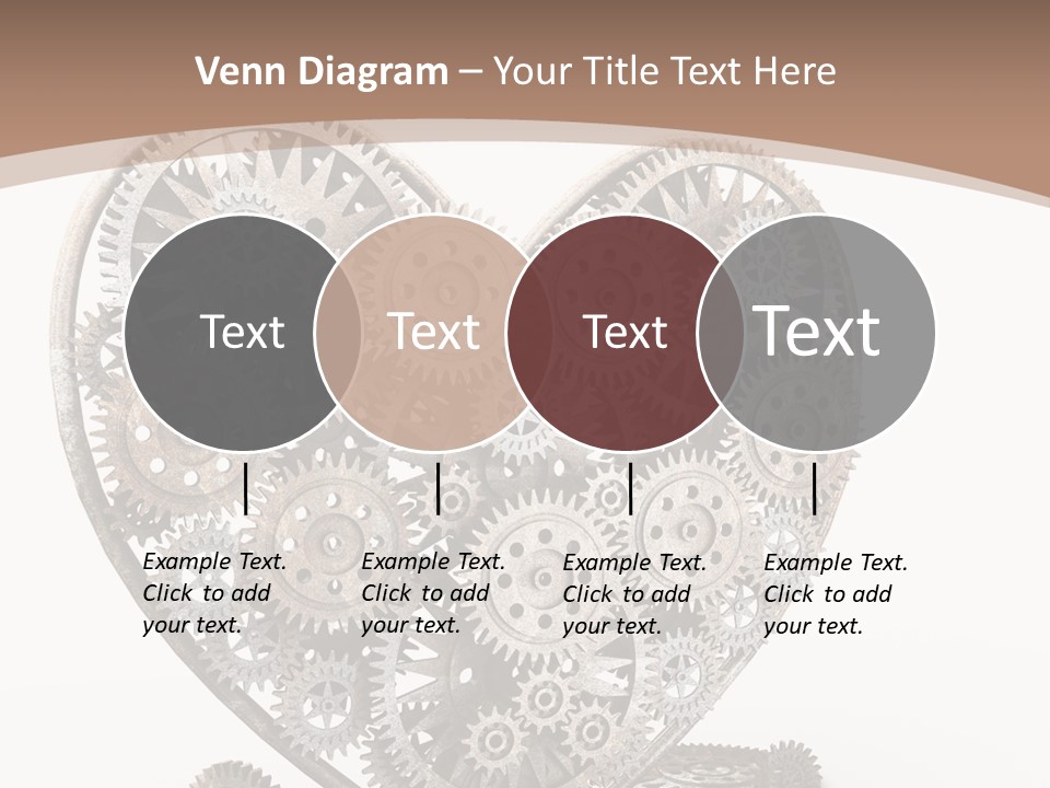 Engineering Machine Wheel PowerPoint Template
