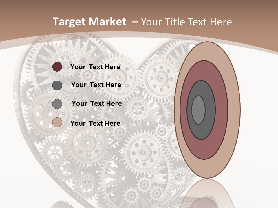 Engineering Machine Wheel PowerPoint Template