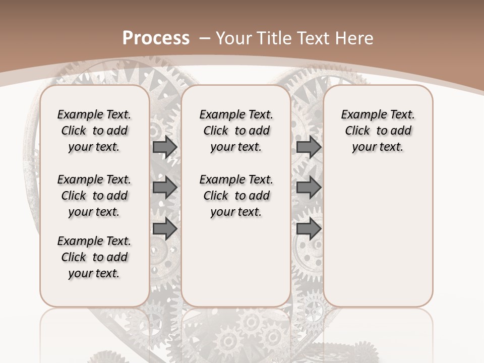 Engineering Machine Wheel PowerPoint Template