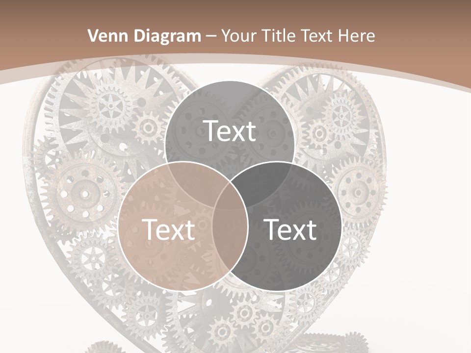 Engineering Machine Wheel PowerPoint Template