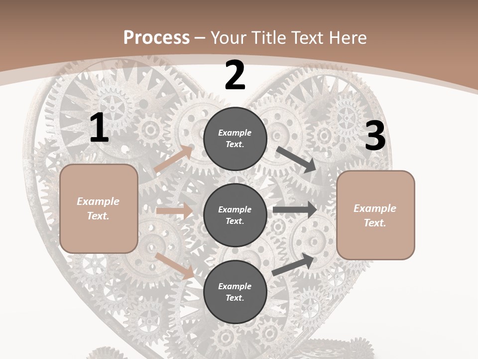 Engineering Machine Wheel PowerPoint Template