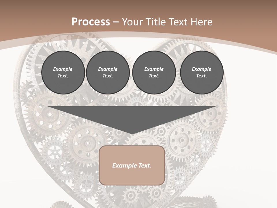 Engineering Machine Wheel PowerPoint Template