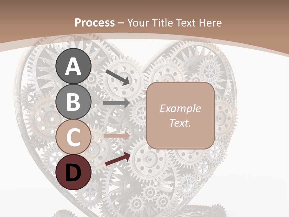 Engineering Machine Wheel PowerPoint Template