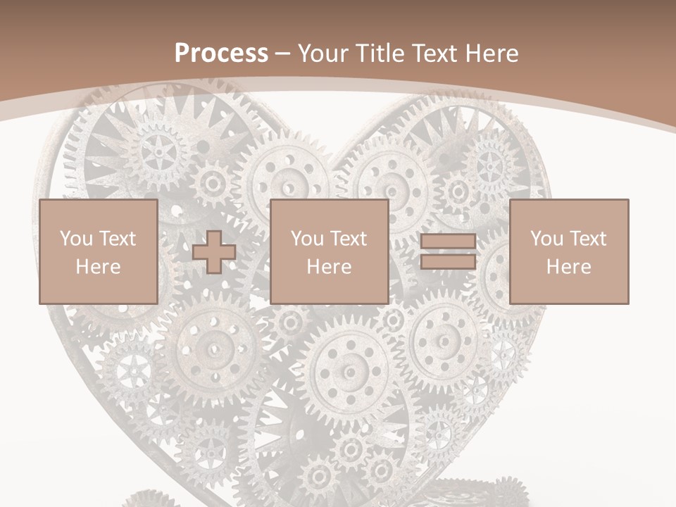 Engineering Machine Wheel PowerPoint Template