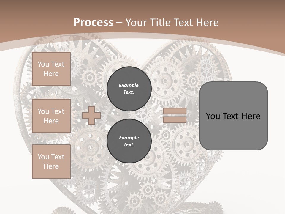 Engineering Machine Wheel PowerPoint Template
