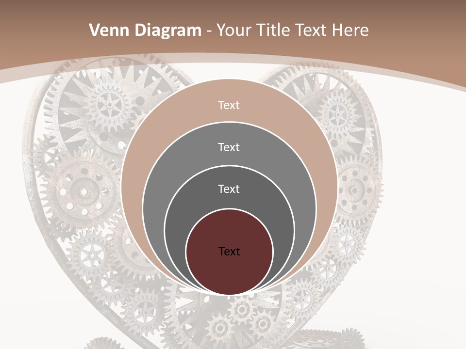Engineering Machine Wheel PowerPoint Template
