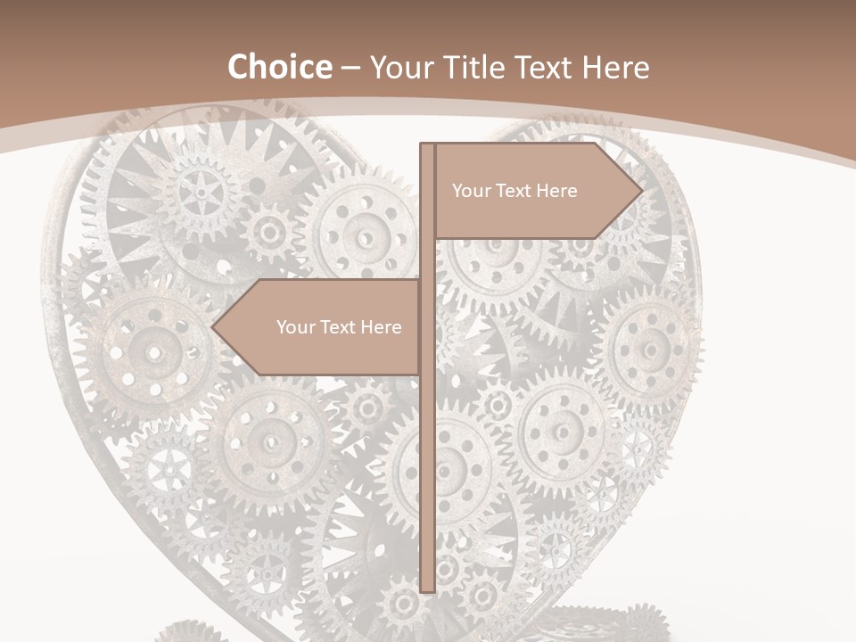 Engineering Machine Wheel PowerPoint Template