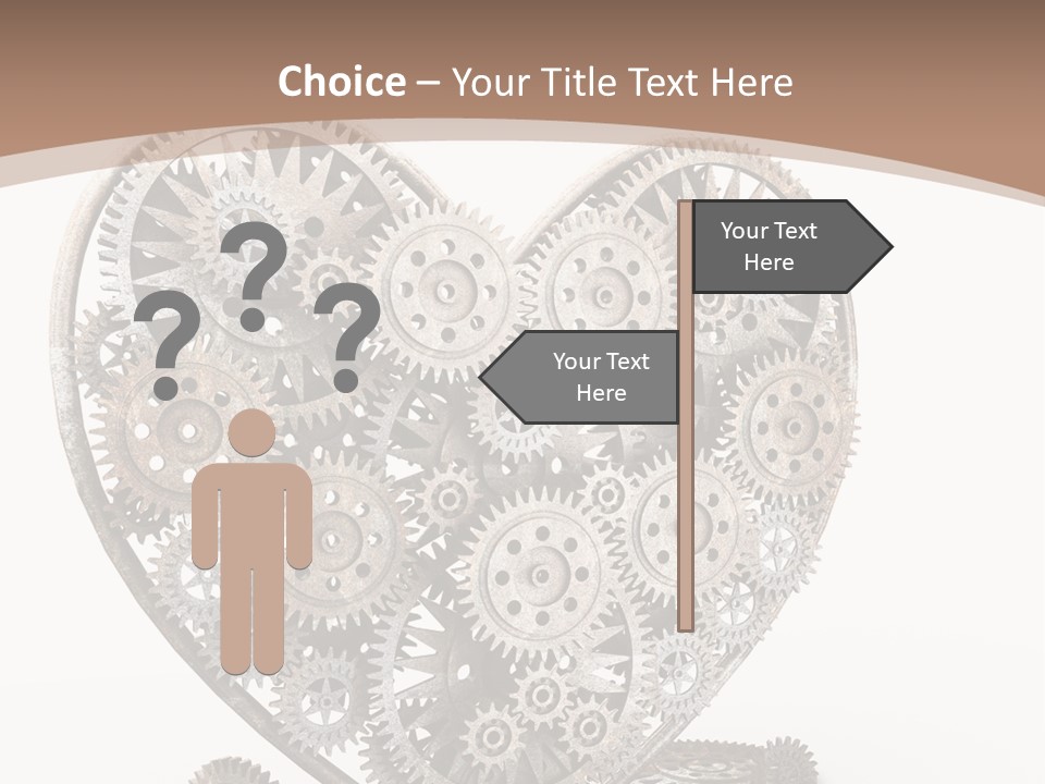 Engineering Machine Wheel PowerPoint Template