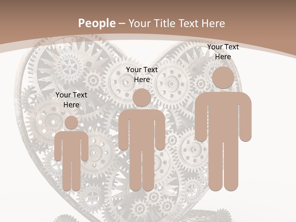 Engineering Machine Wheel PowerPoint Template