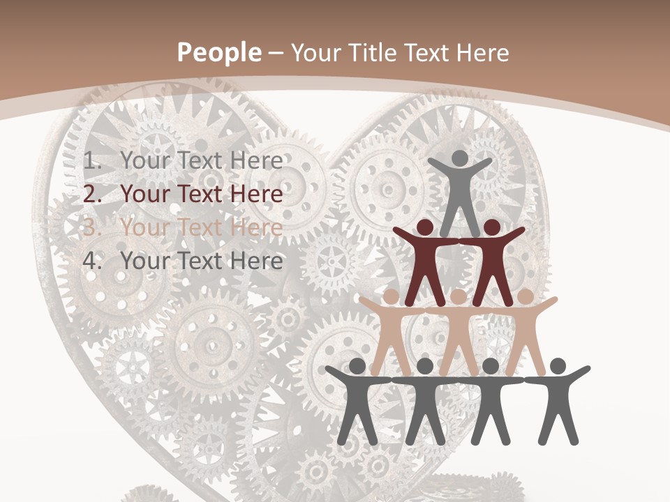 Engineering Machine Wheel PowerPoint Template