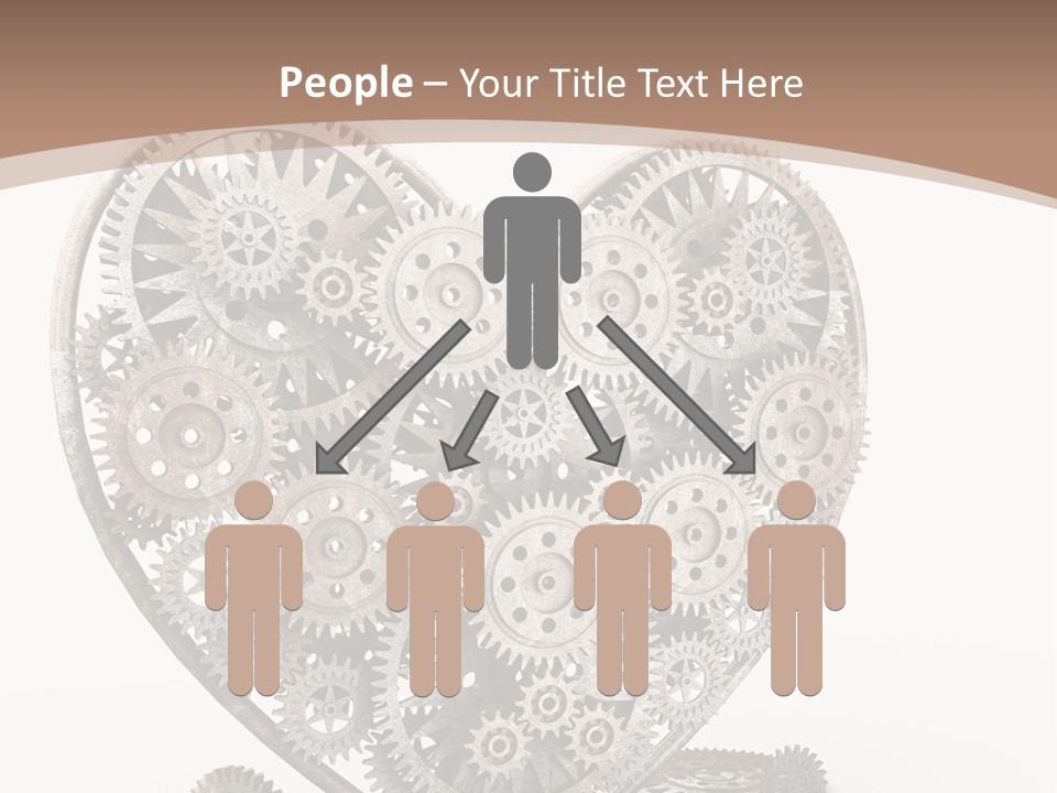 Engineering Machine Wheel PowerPoint Template