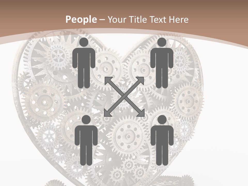 Engineering Machine Wheel PowerPoint Template