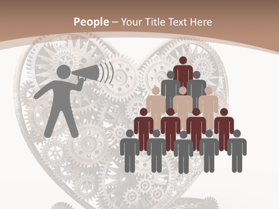 Engineering Machine Wheel PowerPoint Template