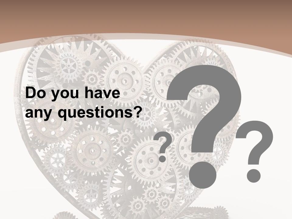 Engineering Machine Wheel PowerPoint Template