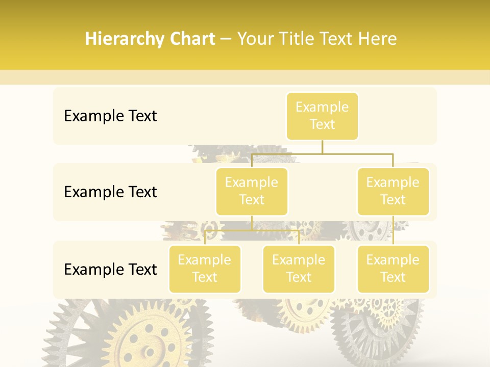 Wheel Gear Close Up PowerPoint Template