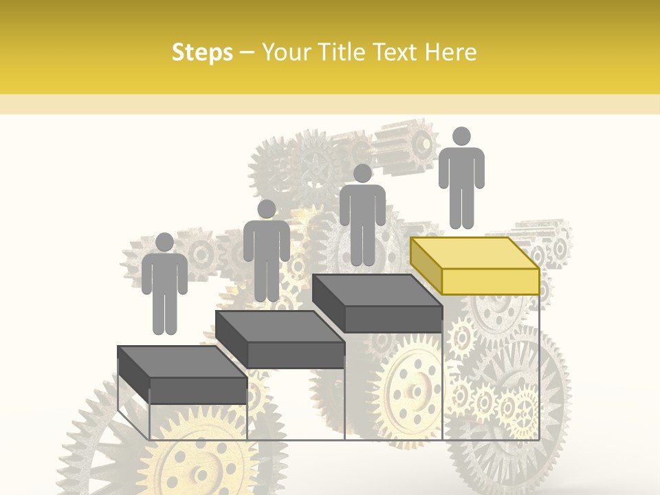 Wheel Gear Close Up PowerPoint Template