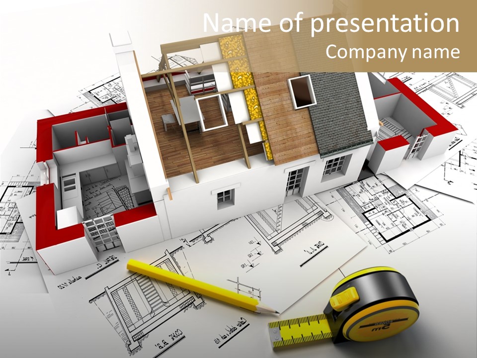 Reform Structure Roof Layers PowerPoint Template