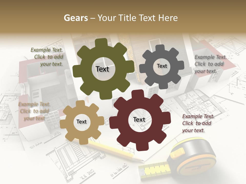 Reform Structure Roof Layers PowerPoint Template