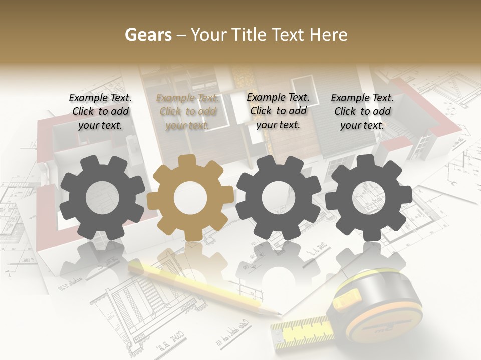 Reform Structure Roof Layers PowerPoint Template