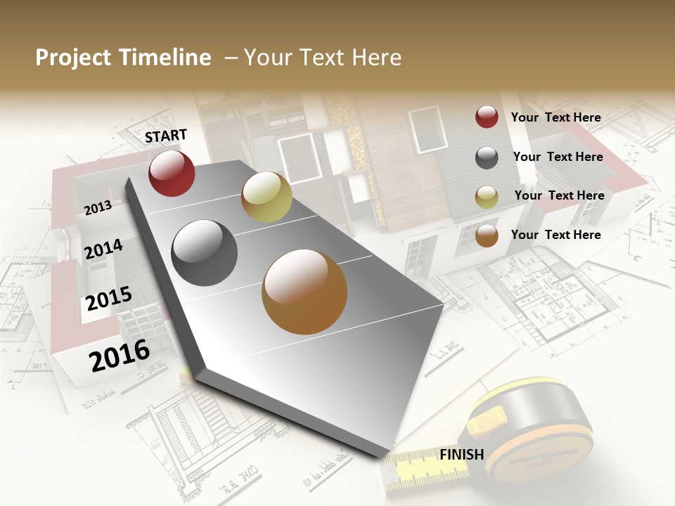 Reform Structure Roof Layers PowerPoint Template