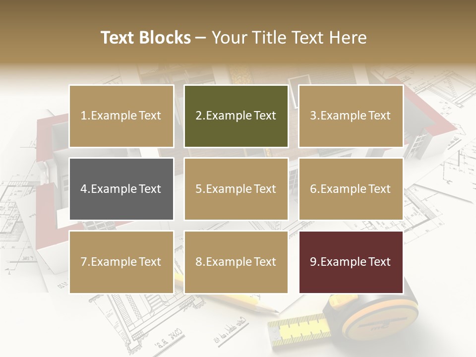 Reform Structure Roof Layers PowerPoint Template