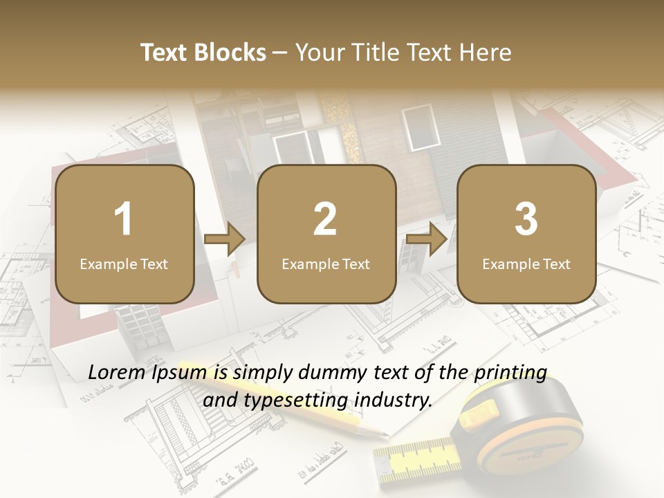Reform Structure Roof Layers PowerPoint Template