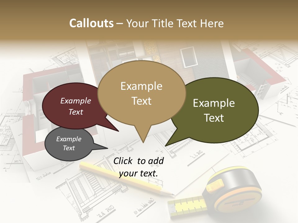 Reform Structure Roof Layers PowerPoint Template
