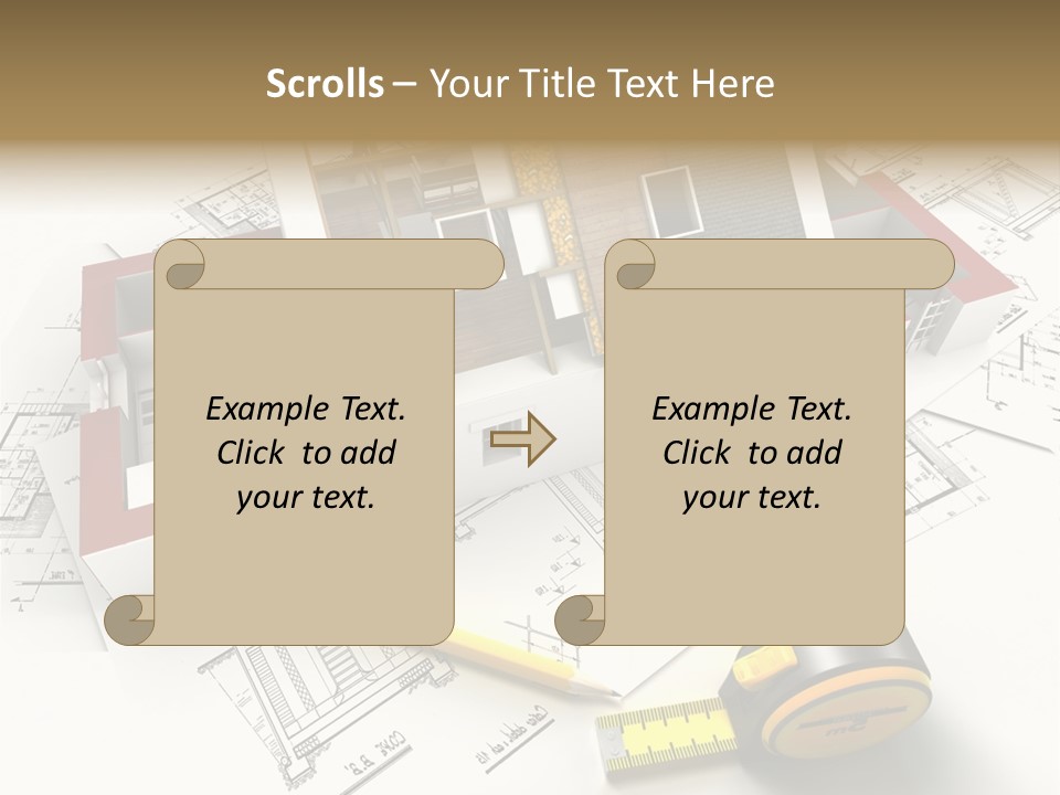 Reform Structure Roof Layers PowerPoint Template