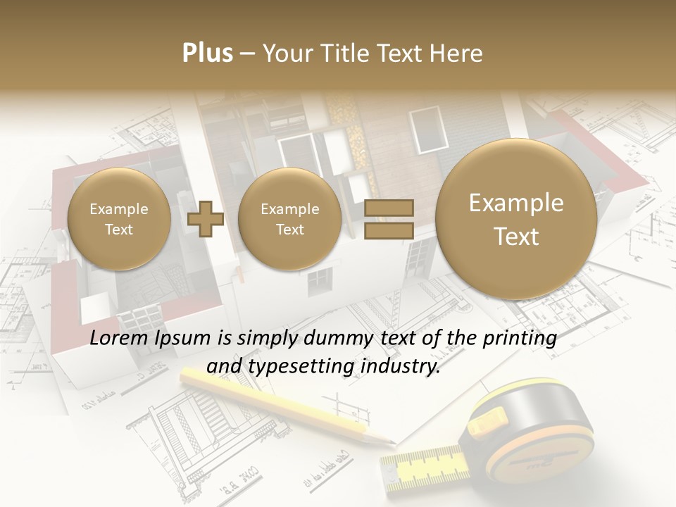 Reform Structure Roof Layers PowerPoint Template