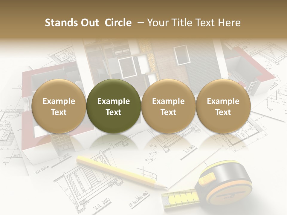 Reform Structure Roof Layers PowerPoint Template