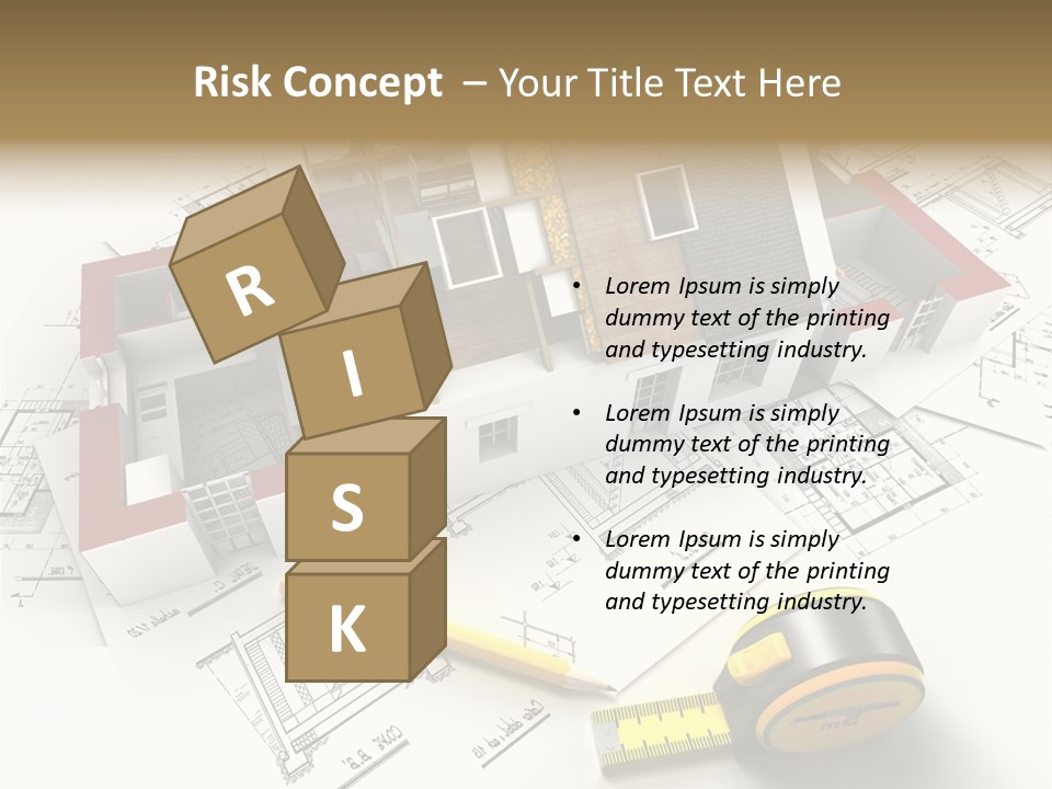 Reform Structure Roof Layers PowerPoint Template