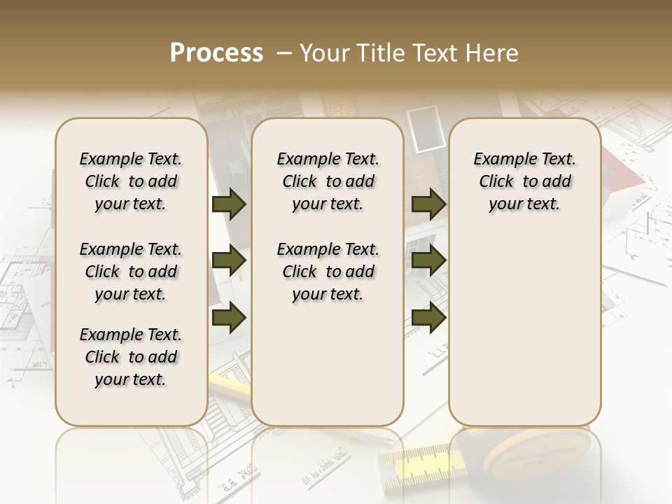 Reform Structure Roof Layers PowerPoint Template