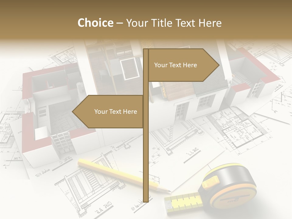 Reform Structure Roof Layers PowerPoint Template