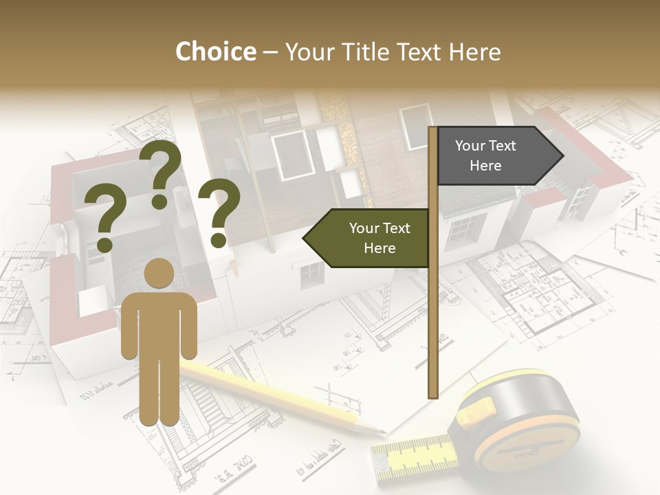 Reform Structure Roof Layers PowerPoint Template