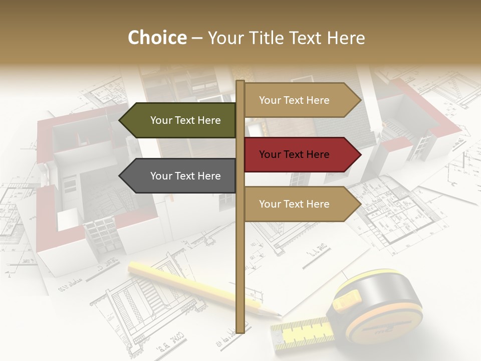 Reform Structure Roof Layers PowerPoint Template