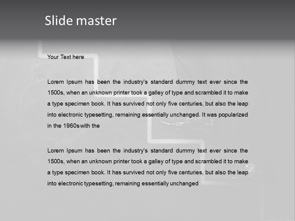 Reach Progress Moving PowerPoint Template