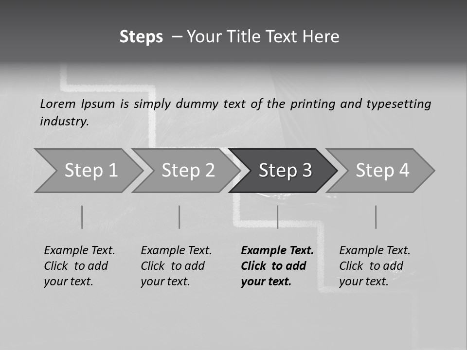 Reach Progress Moving PowerPoint Template