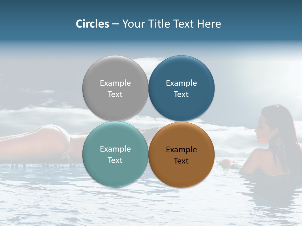 Travel Heaven Water PowerPoint Template