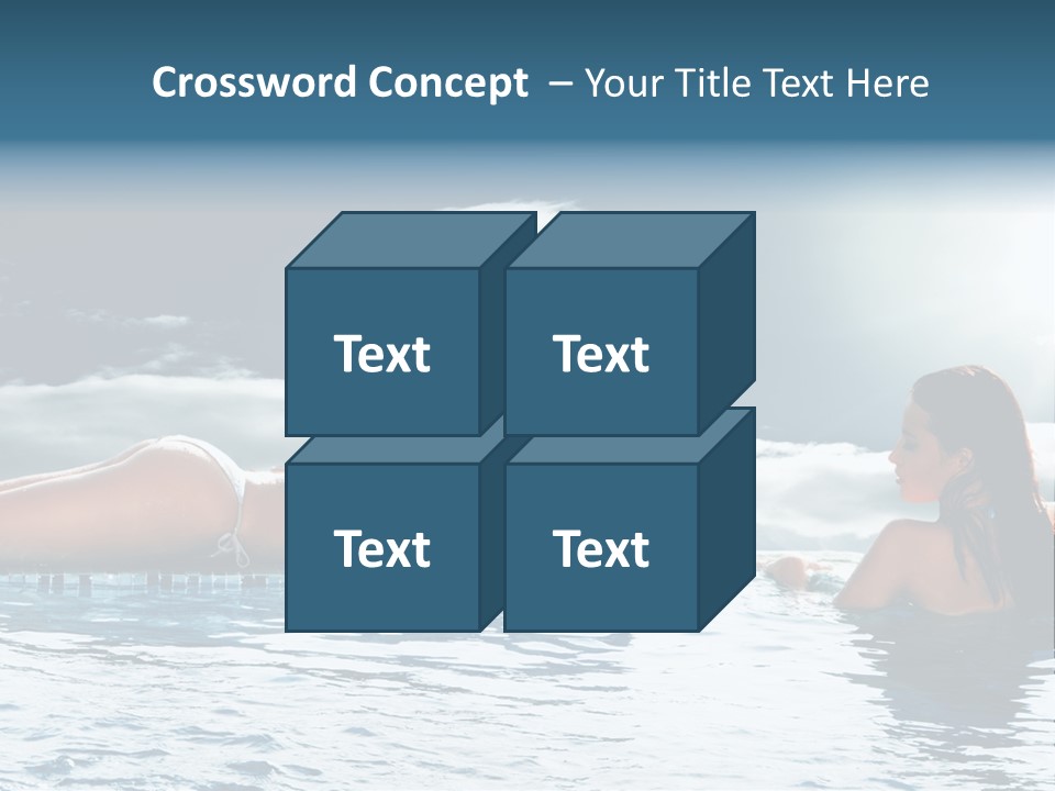 Travel Heaven Water PowerPoint Template