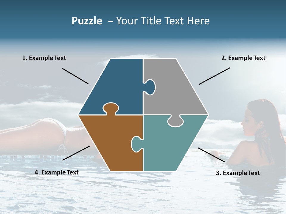 Travel Heaven Water PowerPoint Template