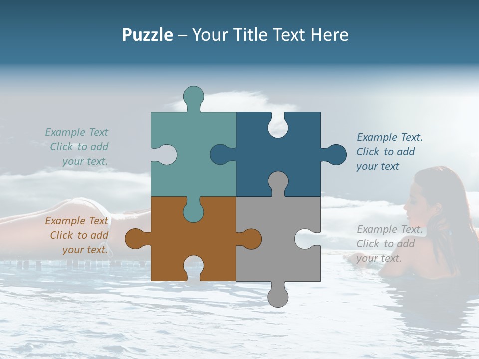 Travel Heaven Water PowerPoint Template