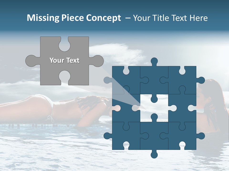 Travel Heaven Water PowerPoint Template