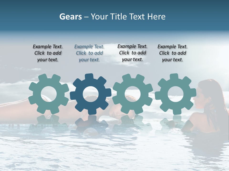 Travel Heaven Water PowerPoint Template